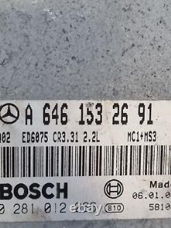 MERCEDES-BENZ VITO VIANO A6461532691 0281012066 unités de commande moteur