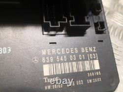 MERCEDES-BENZ Vito Viano W639 Fusible Boite Sam Module de Contrôle 6395450301