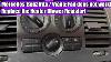 Mercedes Benz Vito Viano Blower Fan Does Not Work 1 2 3 Or 4 Speed Replace Heater Blower Resistor