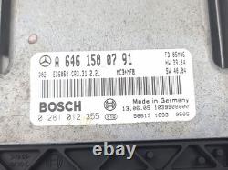 Mercedes-Benz Vito Viano W639 2005 Diesel Calculateur moteur ECU 110kW AMD179661