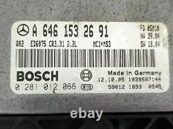 Mercedes-Benz Vito Viano W639 2006 A6461532691 Calculateur moteur ECU PLO34241