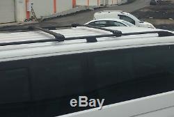 Mercedes Vito EXTRA LONG 2003+ Rails de toit et barres transversales en aluminiu
