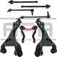 Mercedes W639 Classe-v Vito Viano Triangle Bras De Suspension Biellette Rotule