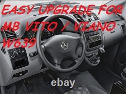 Poignées De Pouce Sprinter Volant Mercedes Viano Vito W906 Cuir Neuf W639