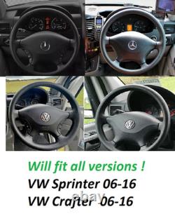 Poignées De Pouce Sprinter Volant Mercedes Viano Vito W906 Cuir Neuf W639