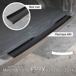 Pour MERCEDES VITO / VIANO 2003-2014 BANDE DE PROTECTION DE PARE-CHOCS ARRIÈRE