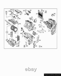 Pour Mercedes Viano Vito W639 Moteur Ventilateur de Chauffage OEM Qualité 2003