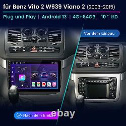 Radio de voiture pour Mercedes Benz W906 Sprinter W169 W245 W639 Vito Viano C