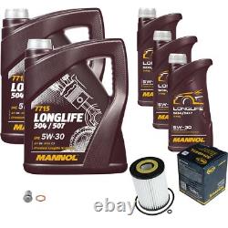 SCT Germany Inspection Set MANNOL LONGLIFE 5W-30 13L Pour Mercedes Viano Vito