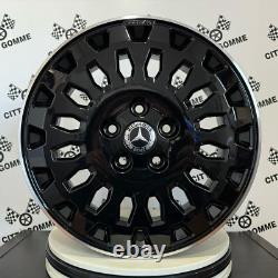 Set 4 Jantes en Alliage Compatible Mercedes V-Class Viano Vito Tourer