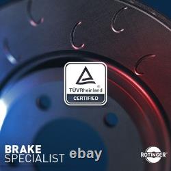 Set De Disques De Frein Sport Rouges, Percés À L'Avant Pour Mercedes Viano, Vito