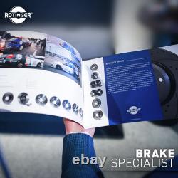 Set De Disques De Frein Sport Rouges, Percés À L'Avant Pour Mercedes Viano, Vito