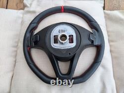 Volant CUIR NEUF pour MERCEDES VITO VIANO W447 CLASSE C W205 FOND PLAT