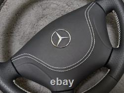 Volant CUIR NEUF pour Mercedes Sprinter W901-905 VW LT Vito Viano W638